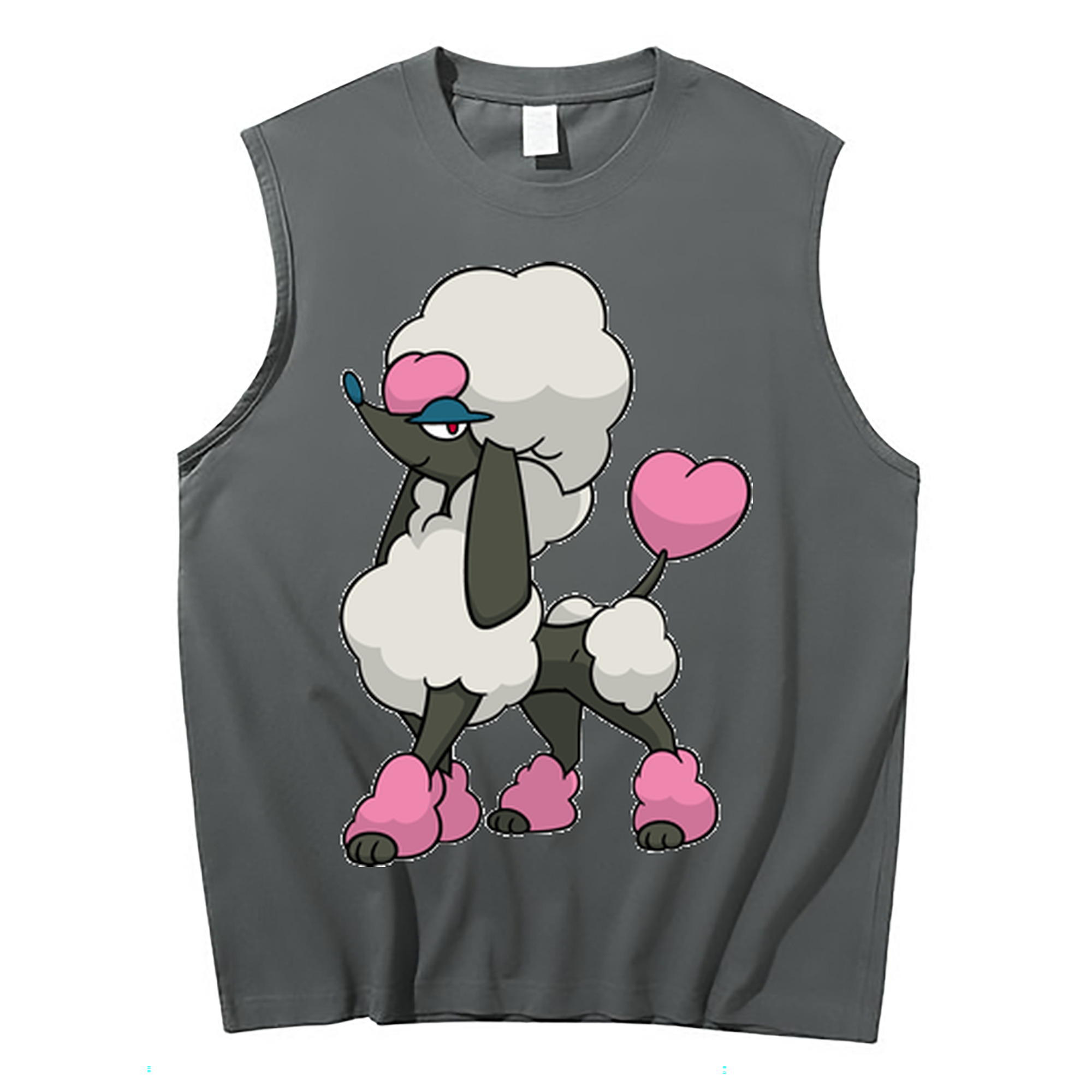 （画像用） ポケットモンスター Pokémon コットン100％タンクトップ（フロントプリント）